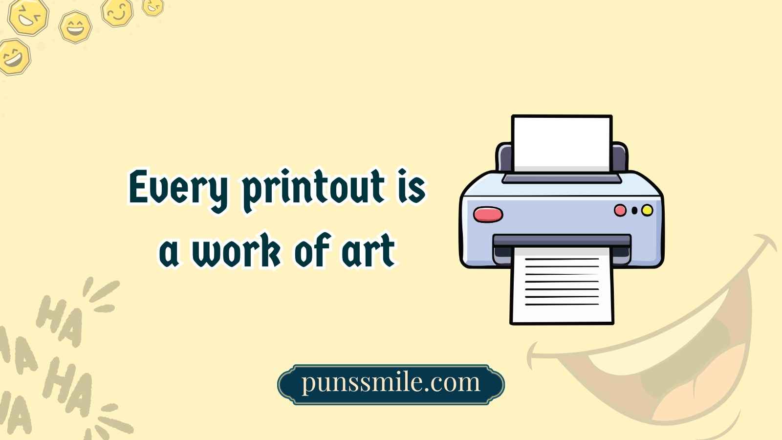 Printing Puns