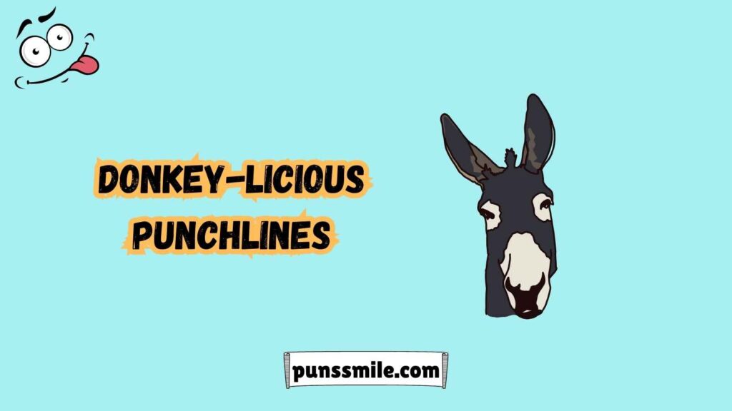 Funny Burro Banter: Puns That Pack a Punchline