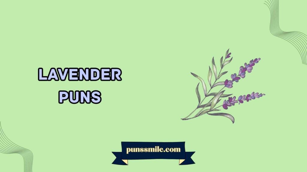 Lavender puns one liners