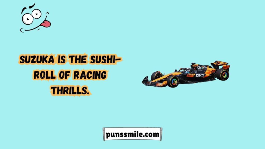 Puns on Famous F1 Races