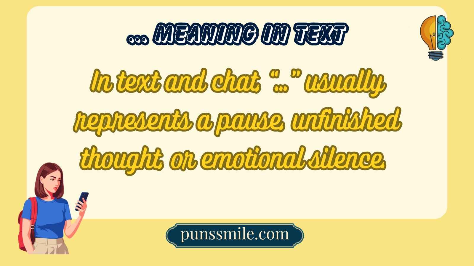 ... meaning in text