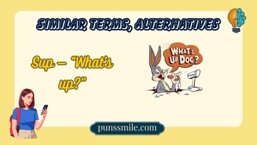 Similar Terms, Alternatives