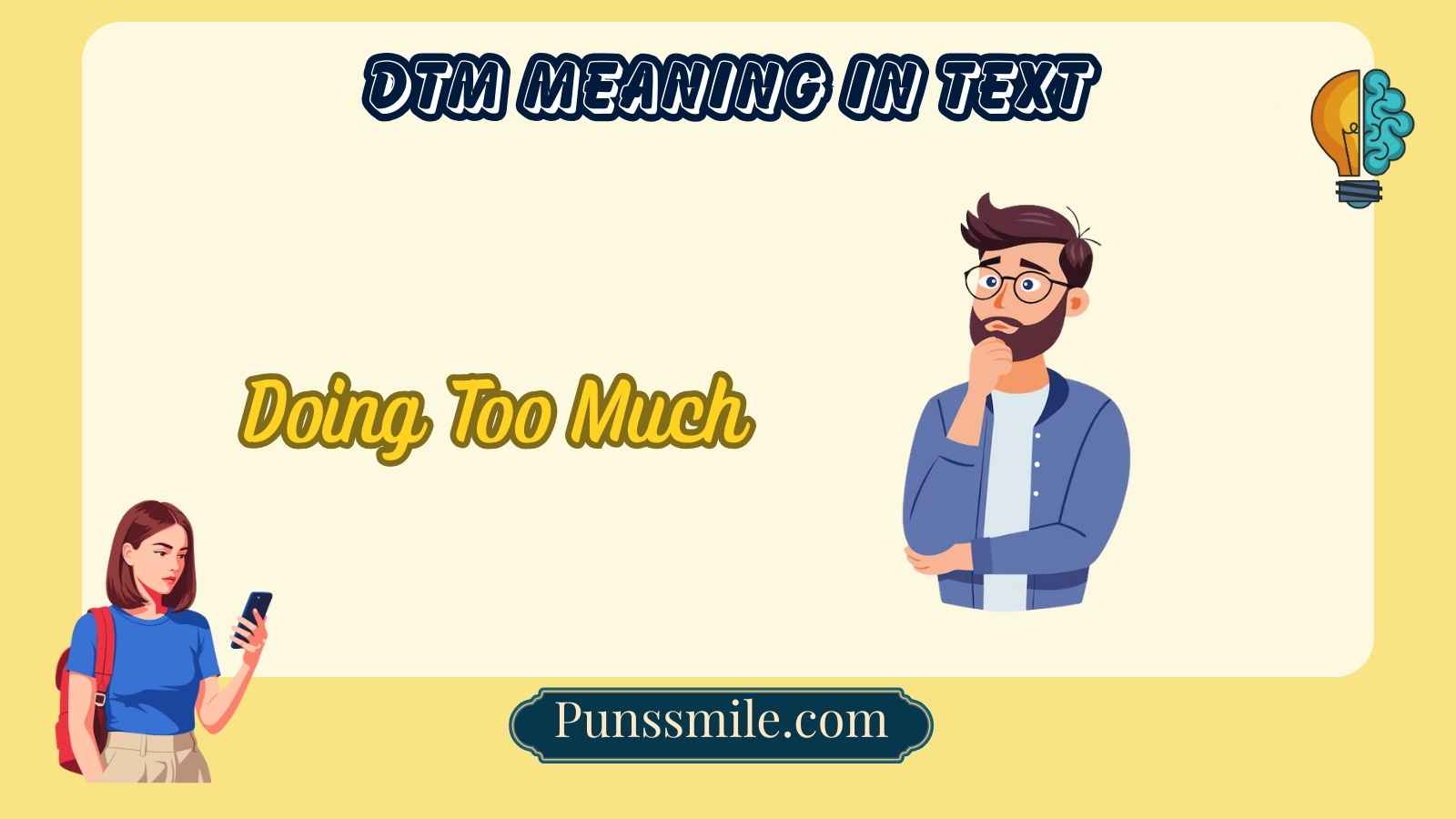dtm meaning in text