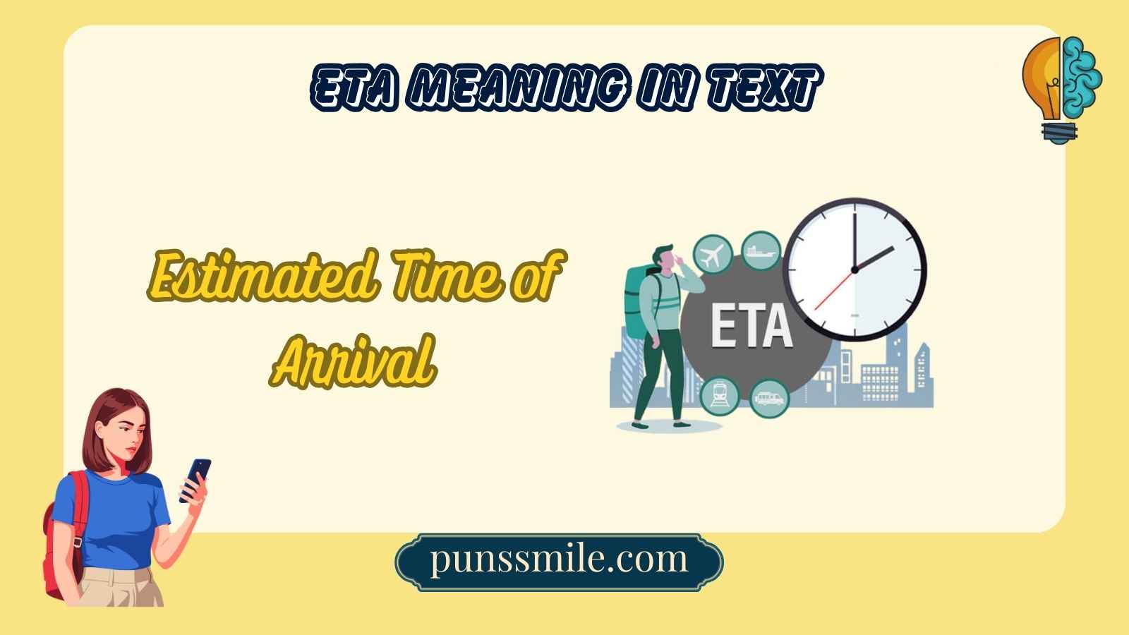 eta meaning in text