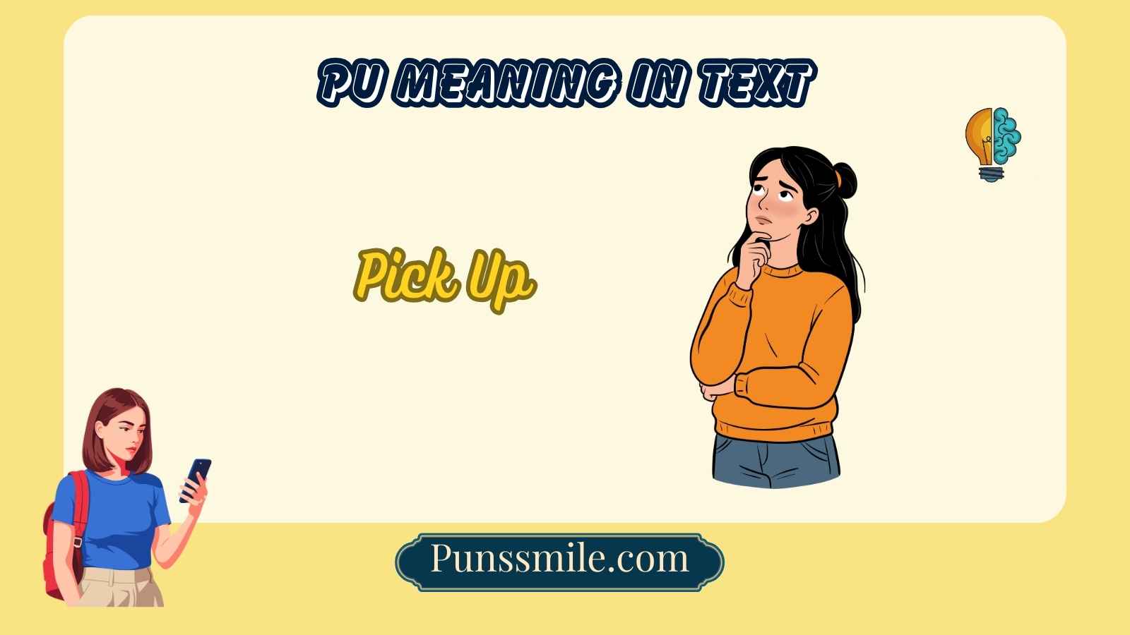 pu meaning in text