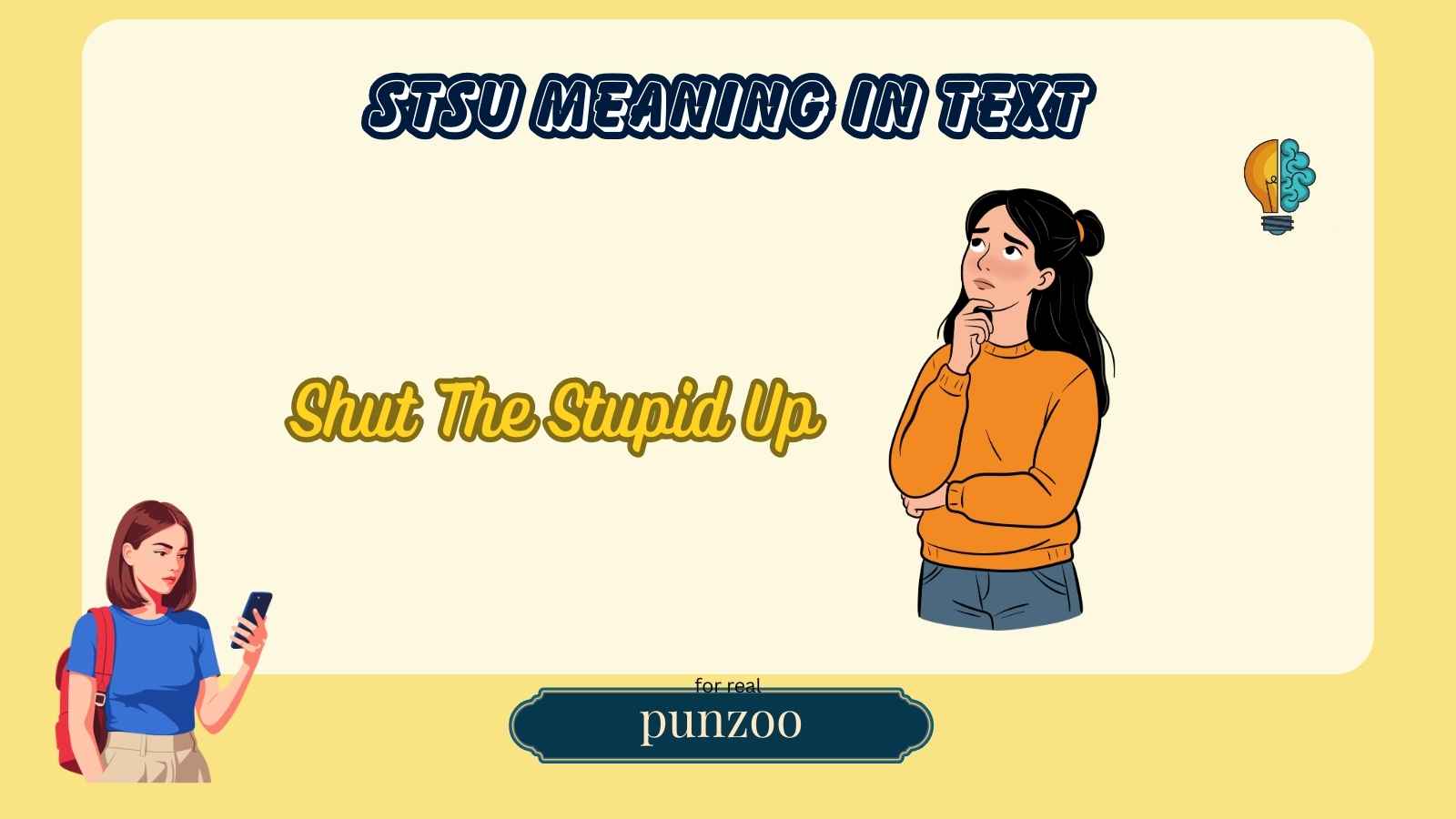 stsu meaning in text