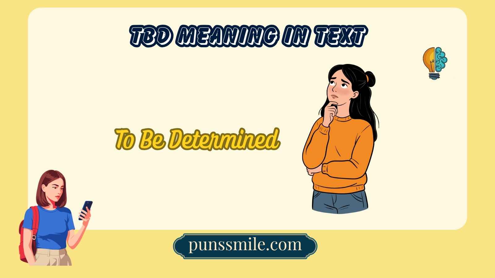 tbd meaning in text