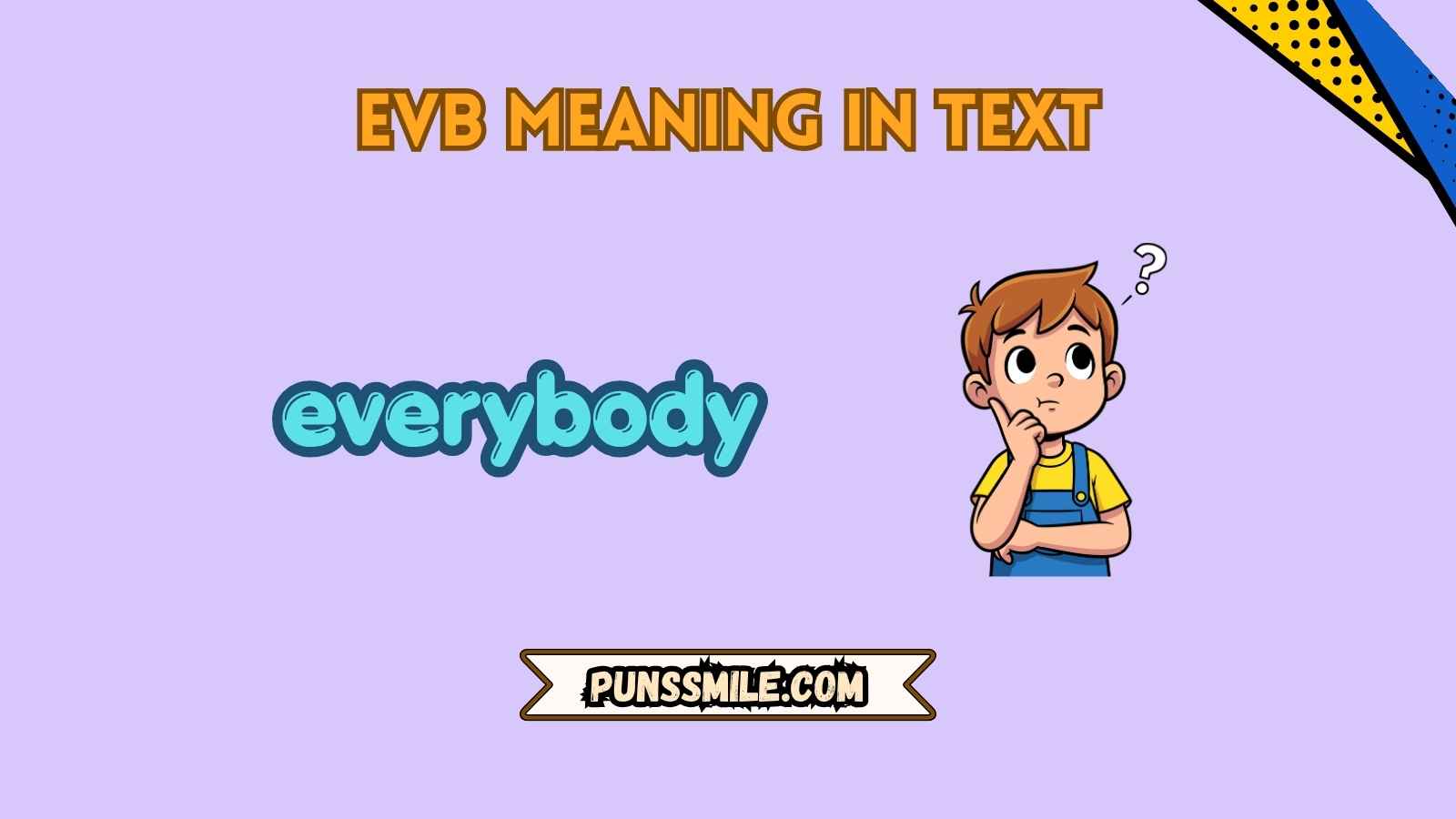 EVB meaning in text