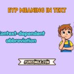 eyp meaning in text