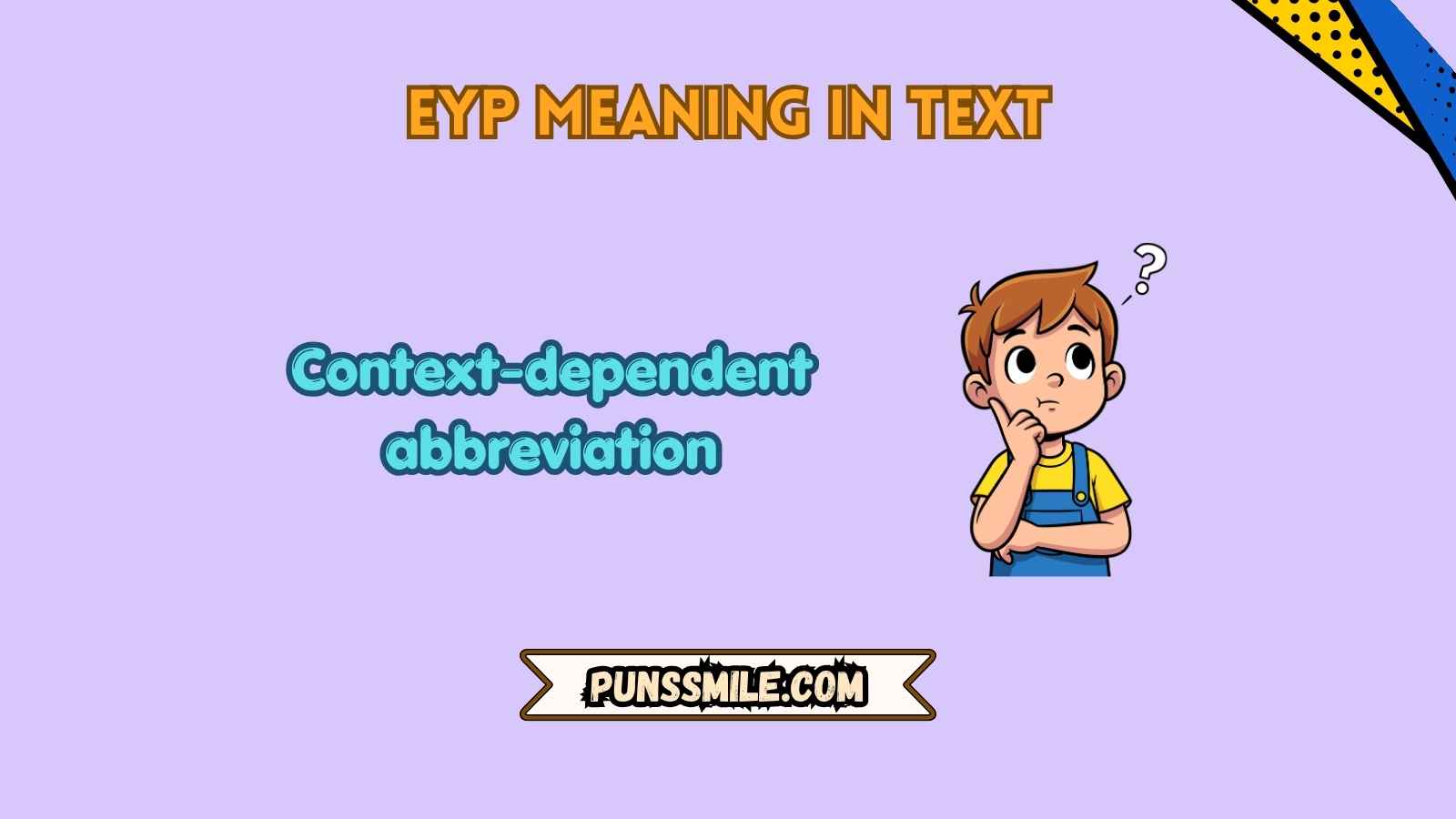 eyp meaning in text