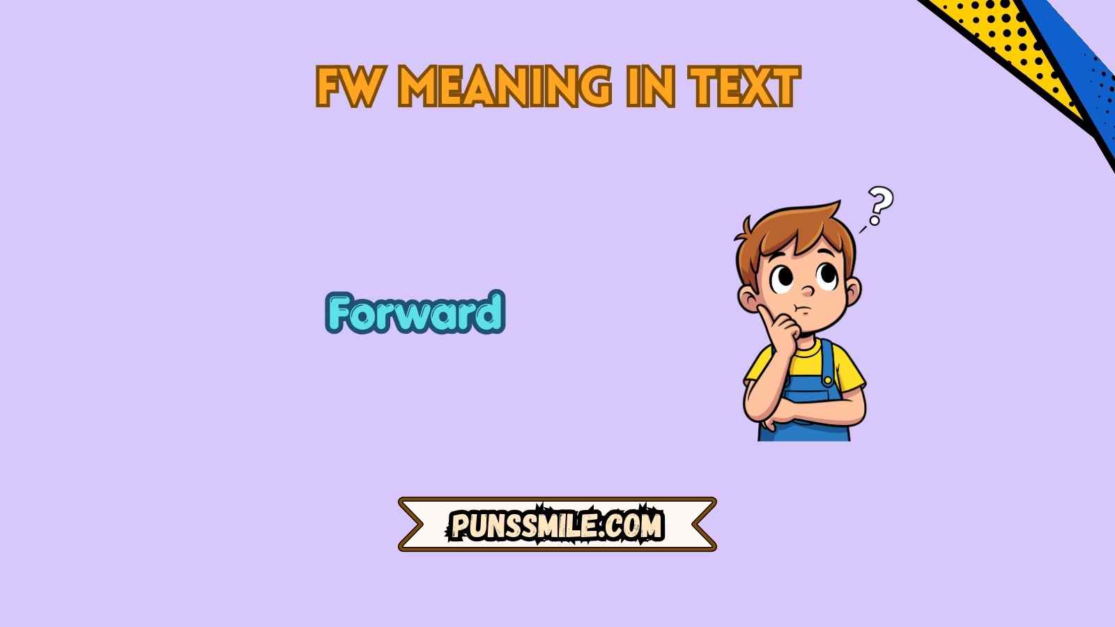 fw meaning in text