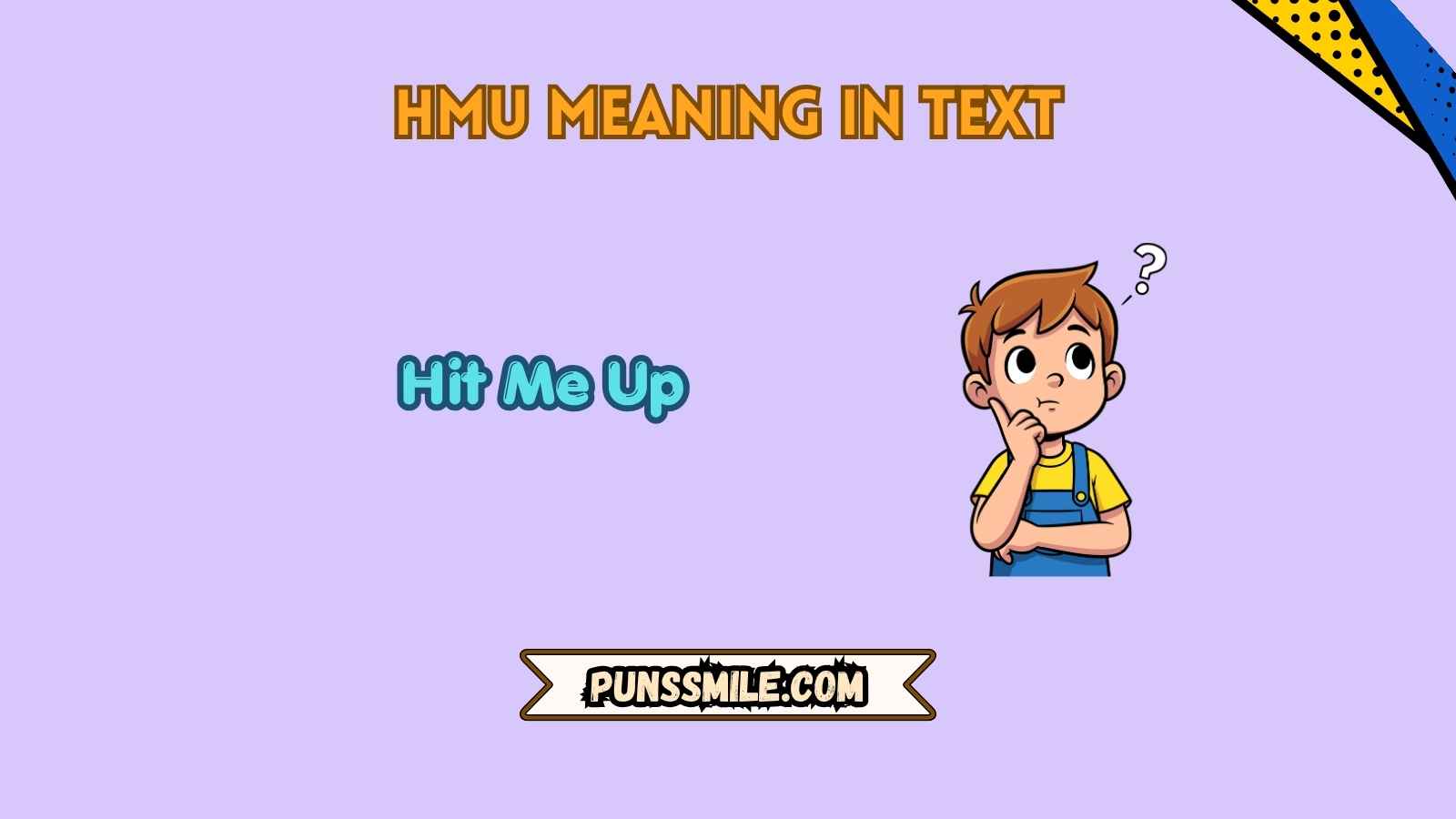 hmu meaning in text