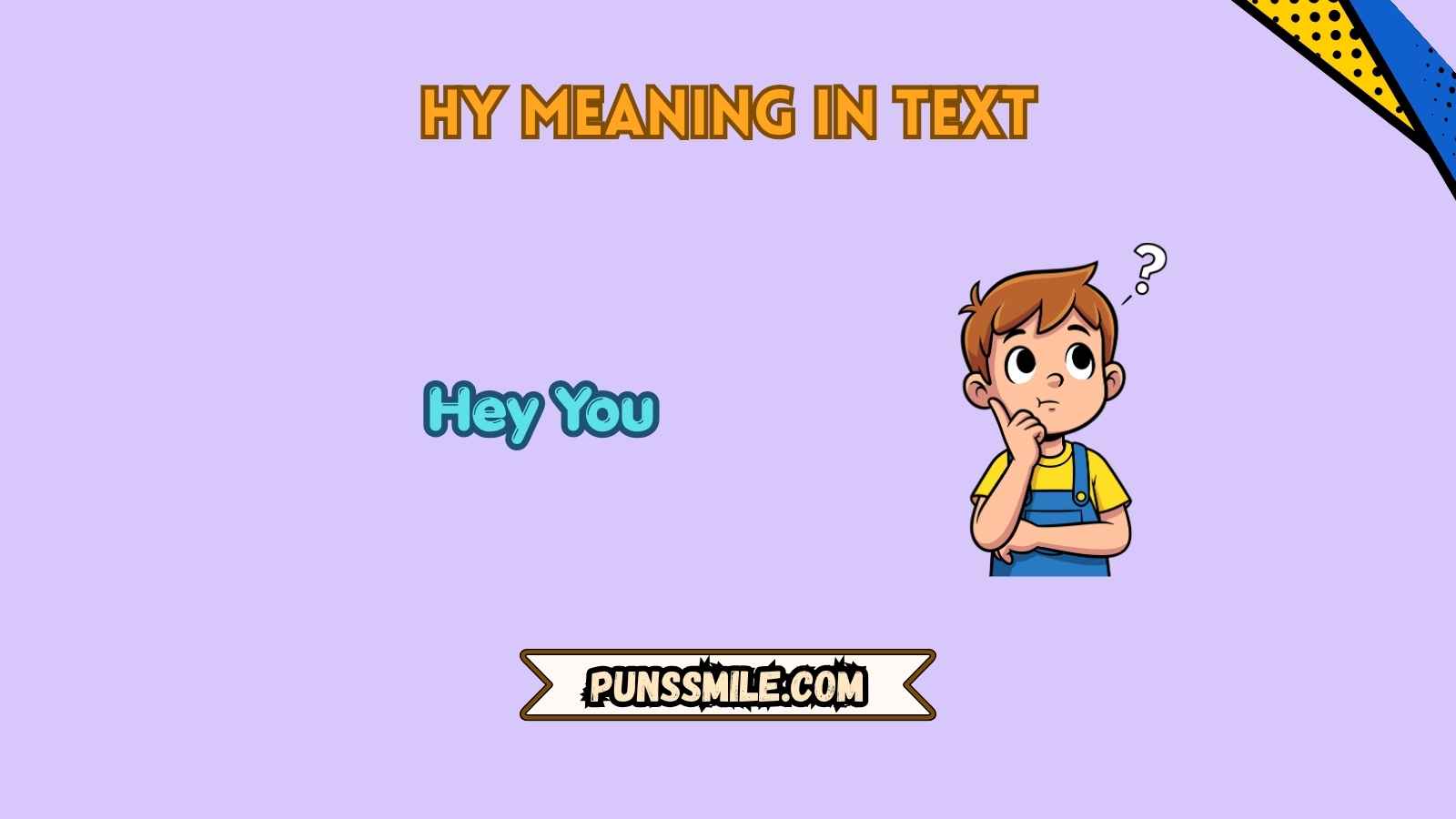 hy meaning in text