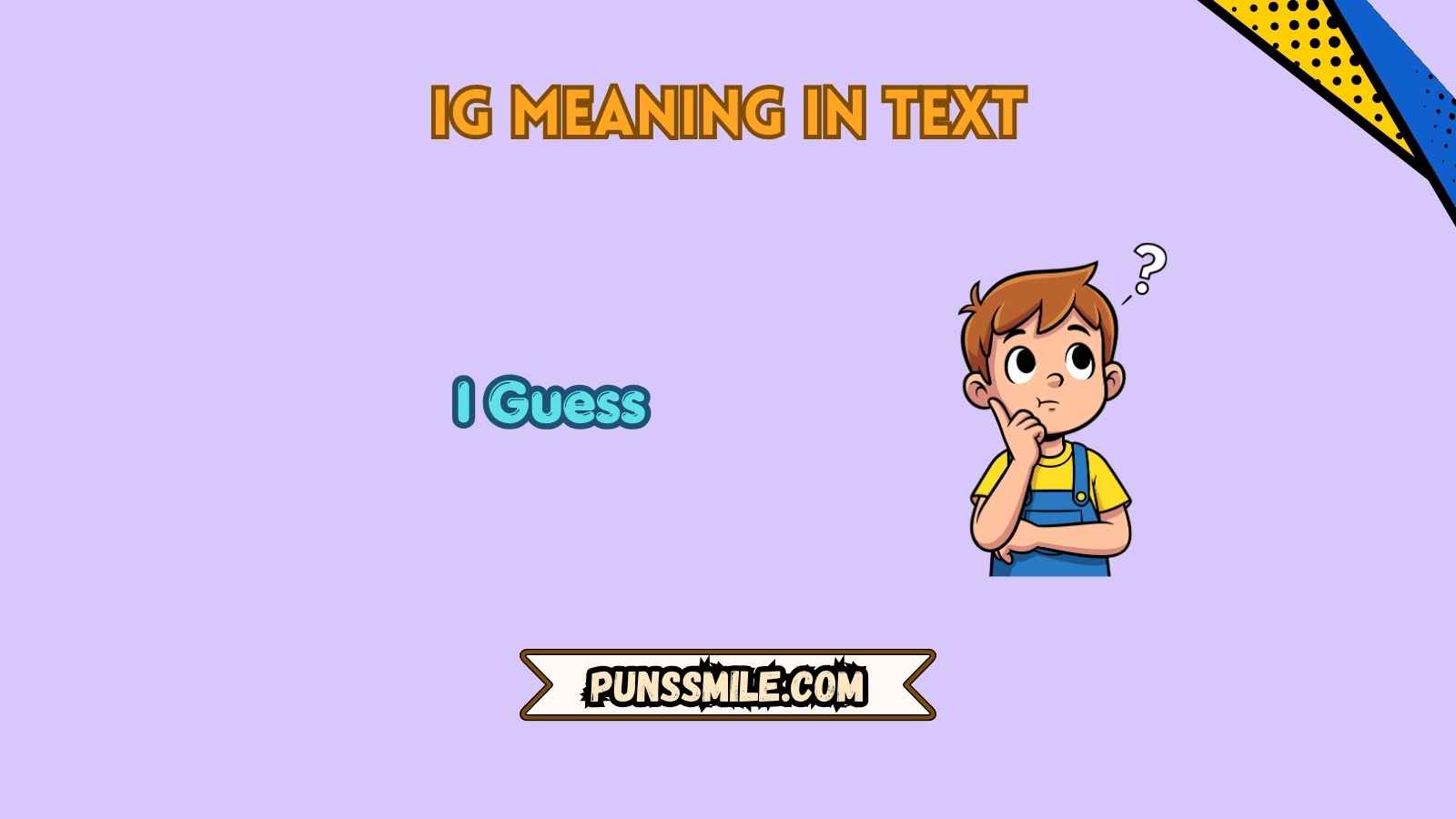 ig meaning in text