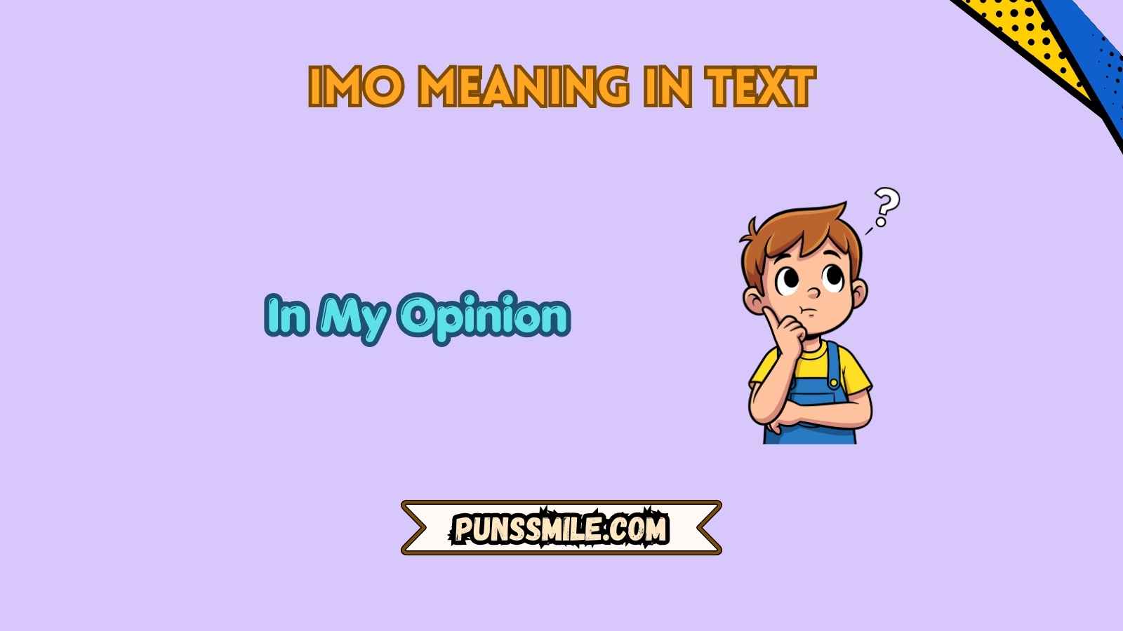 imo meaning in text