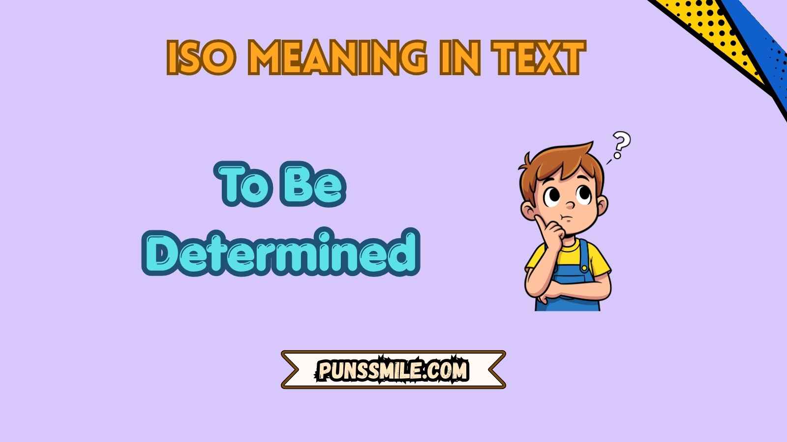 iso meaning in text