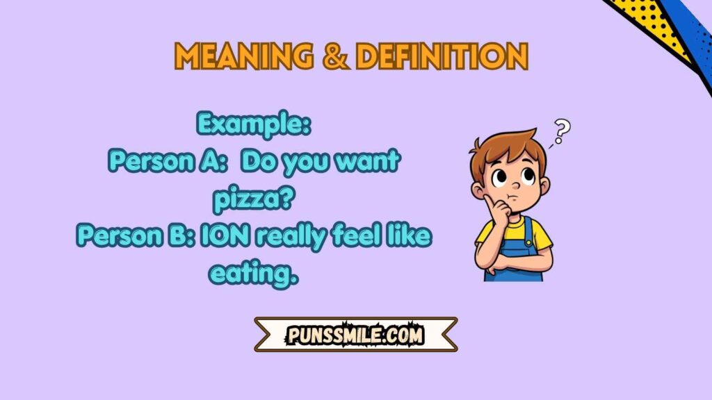 Meaning & Definition
