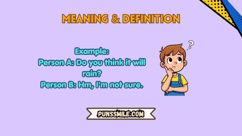 Meaning & Definition