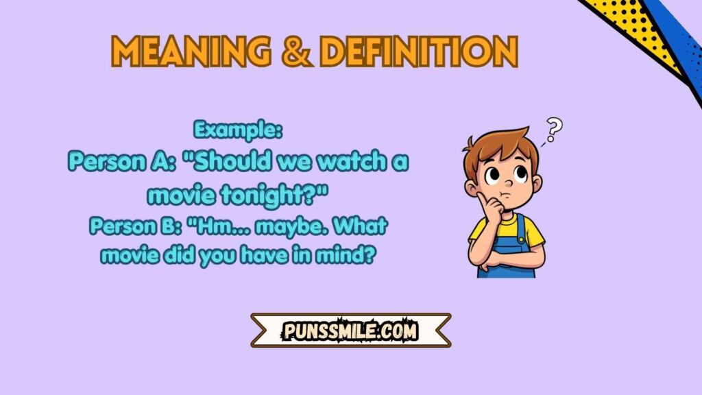 Meaning & Definition