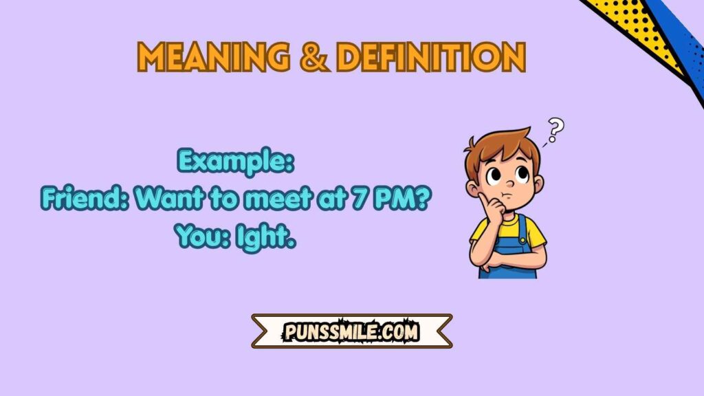 Meaning & Definition