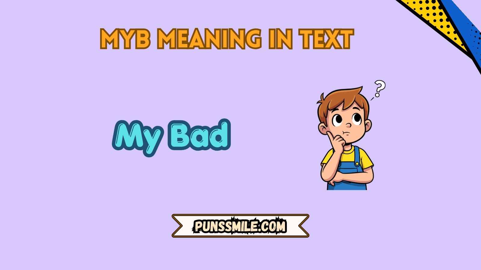 myb meaning in text