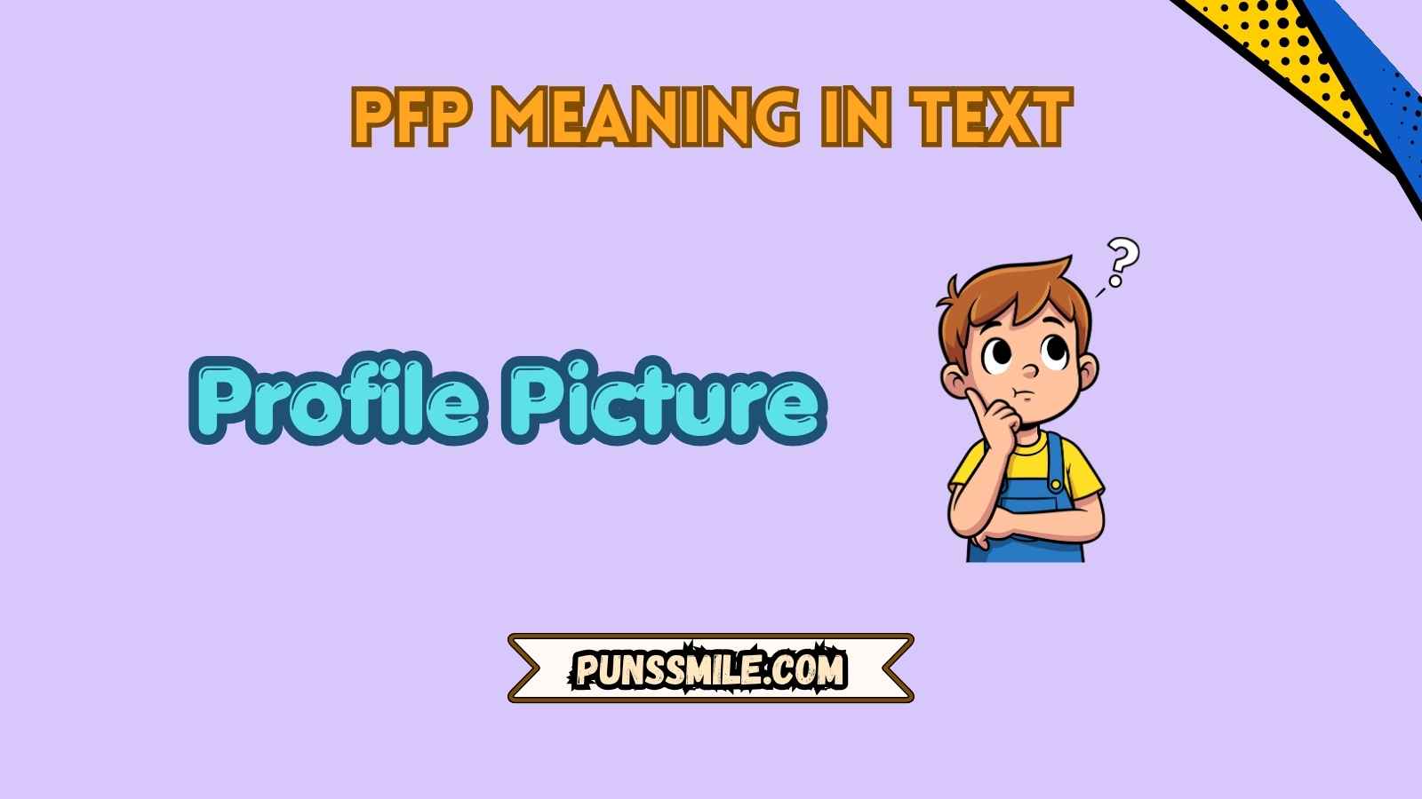 pfp meaning in text