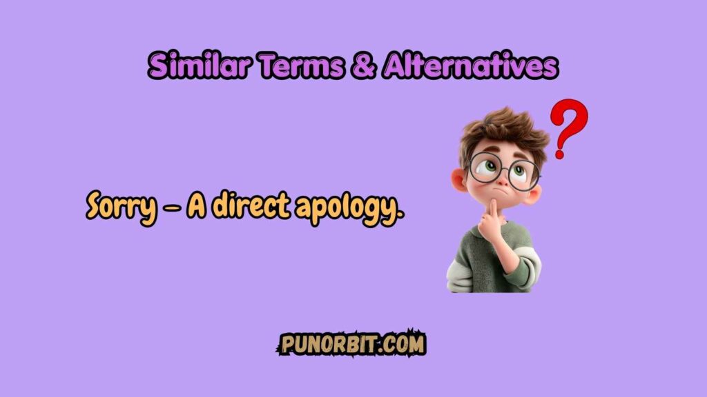 Similar Terms & Alternatives