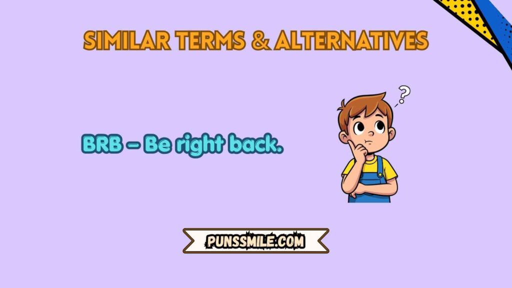 Similar Terms & Alternatives