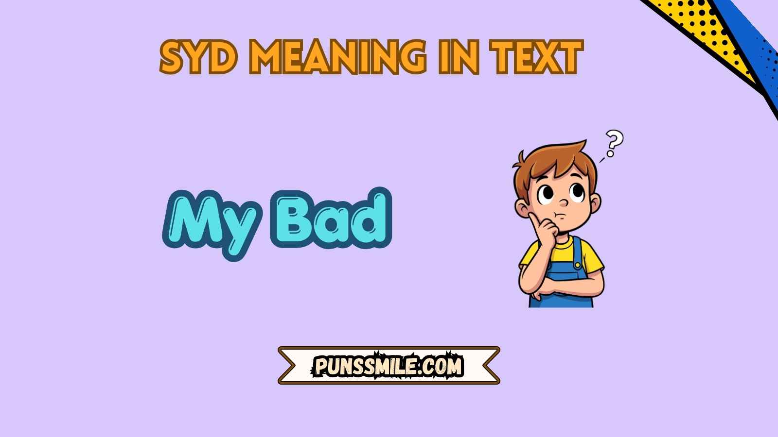 syd meaning in text