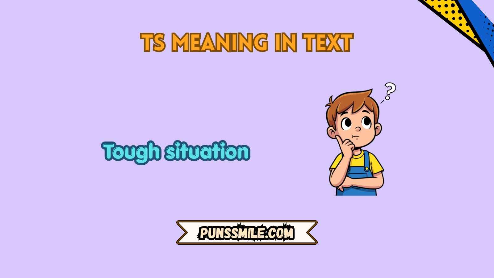 ts meaning in text