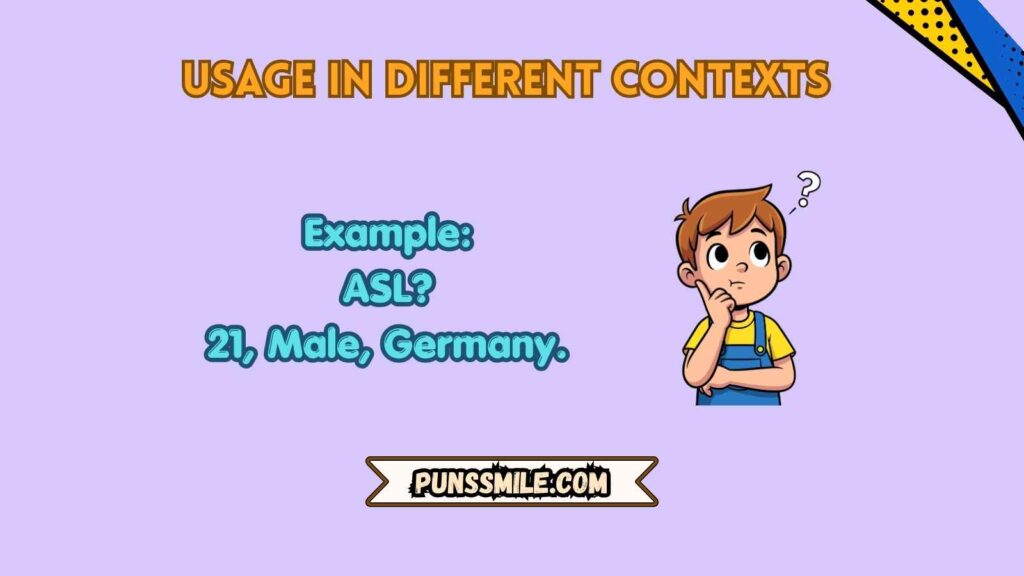 Usage in Different Contexts
