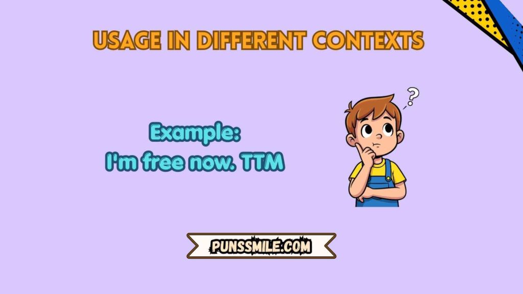 Usage in Different Contexts