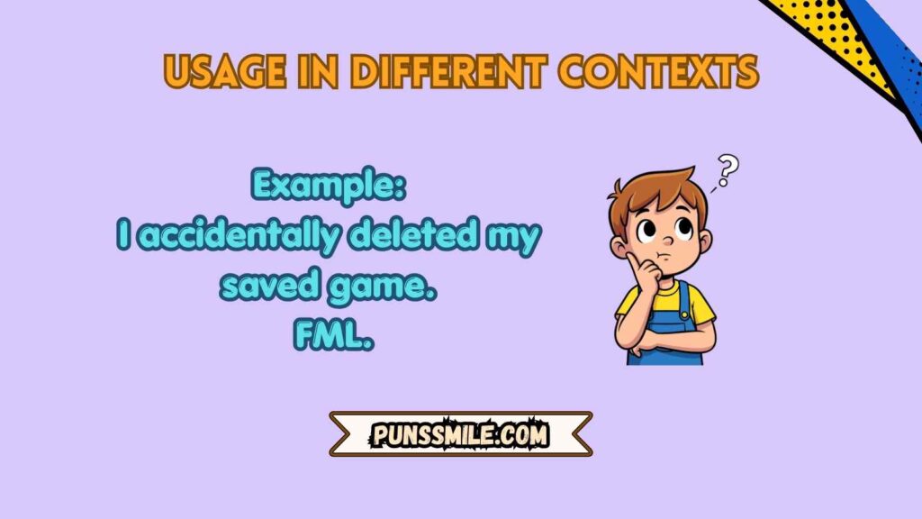Usage in Different Contexts