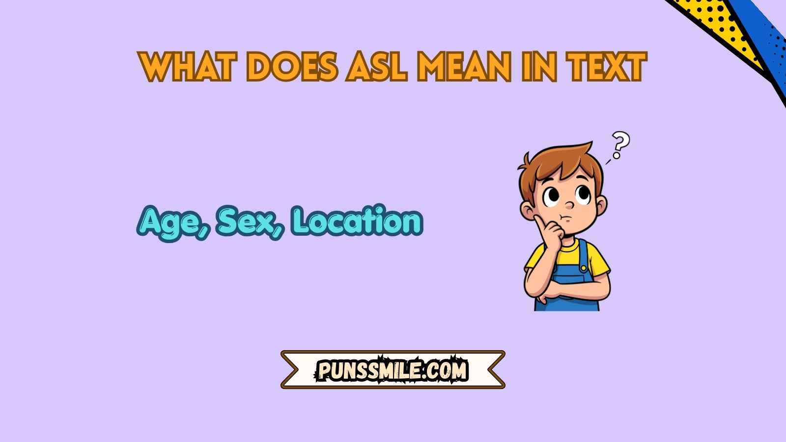 what does asl mean in text