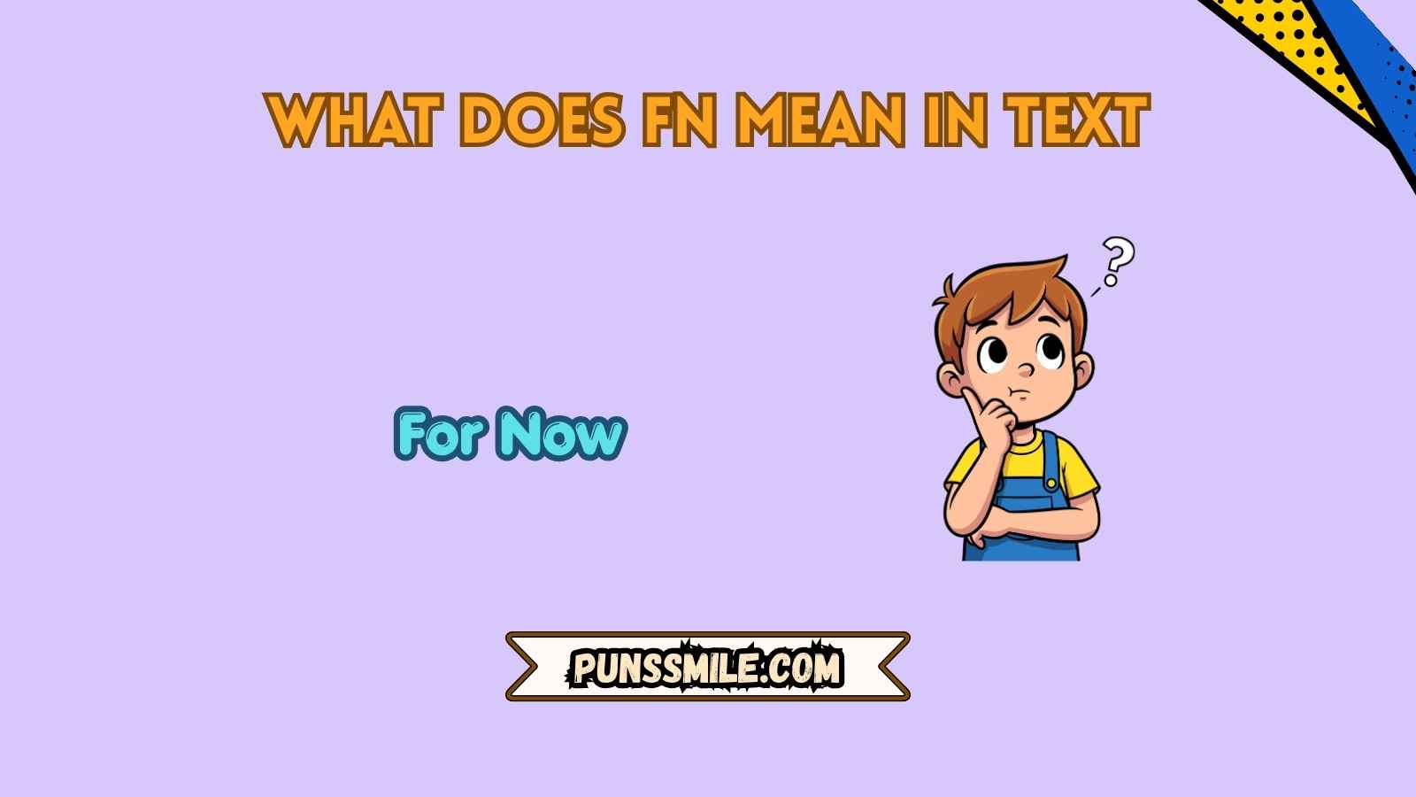 what does fn mean in text