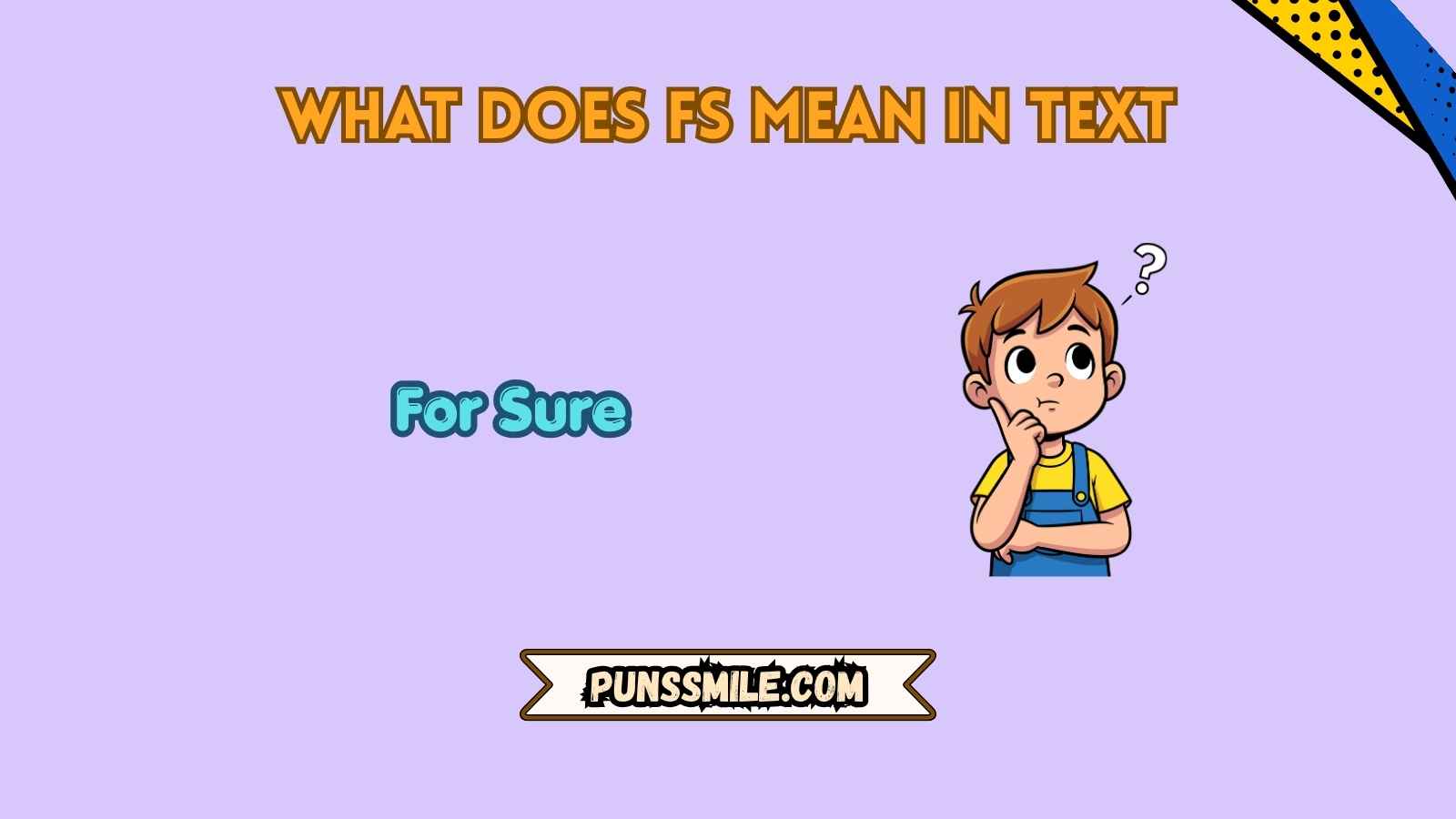 what does fs mean in text