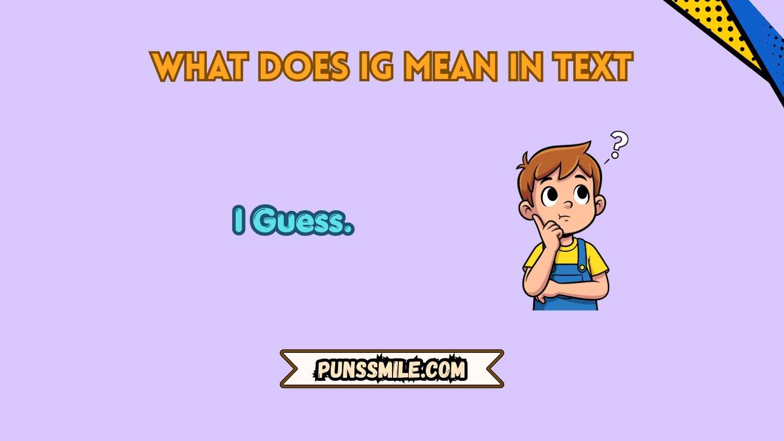 what does ig mean in text