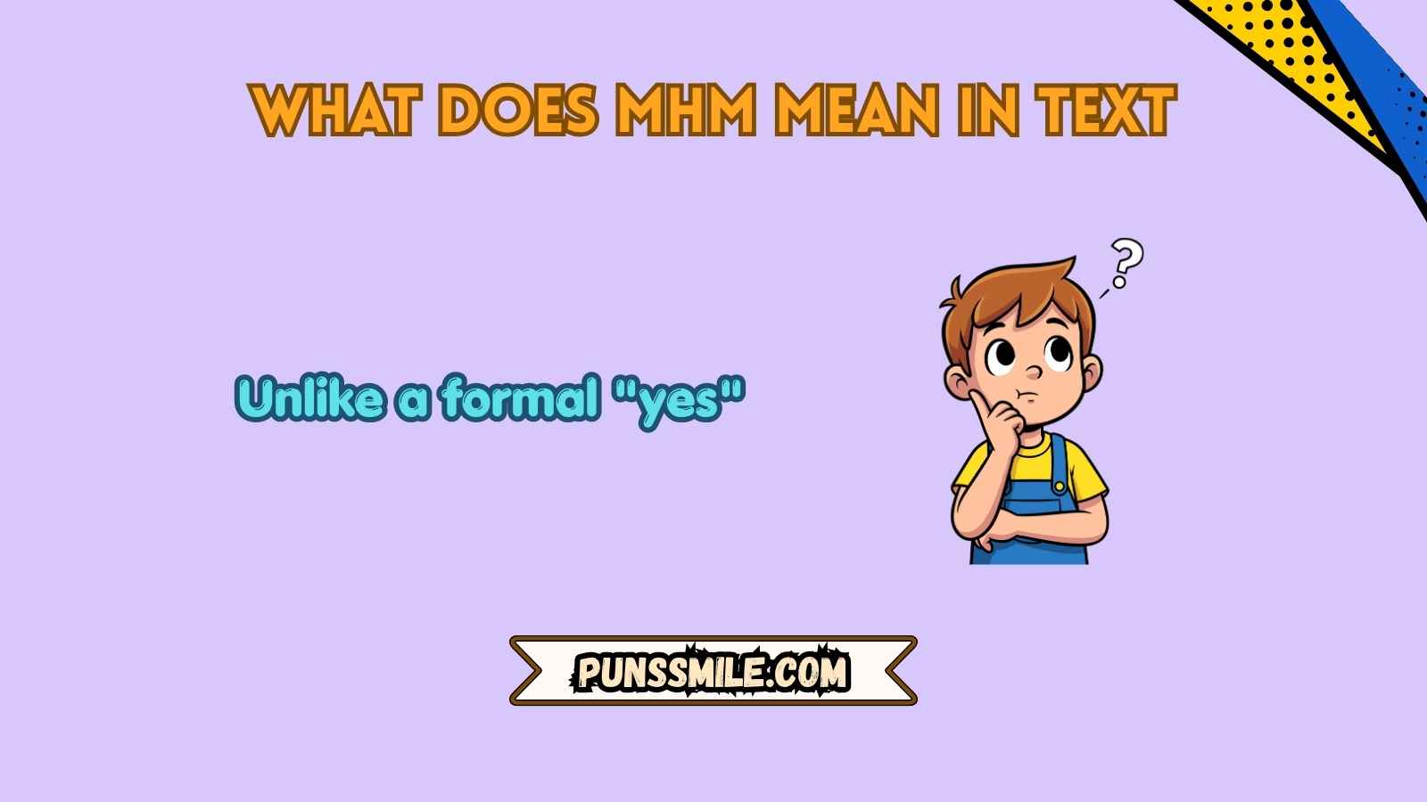 what does mhm mean in text