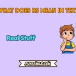 what does rs mean in text