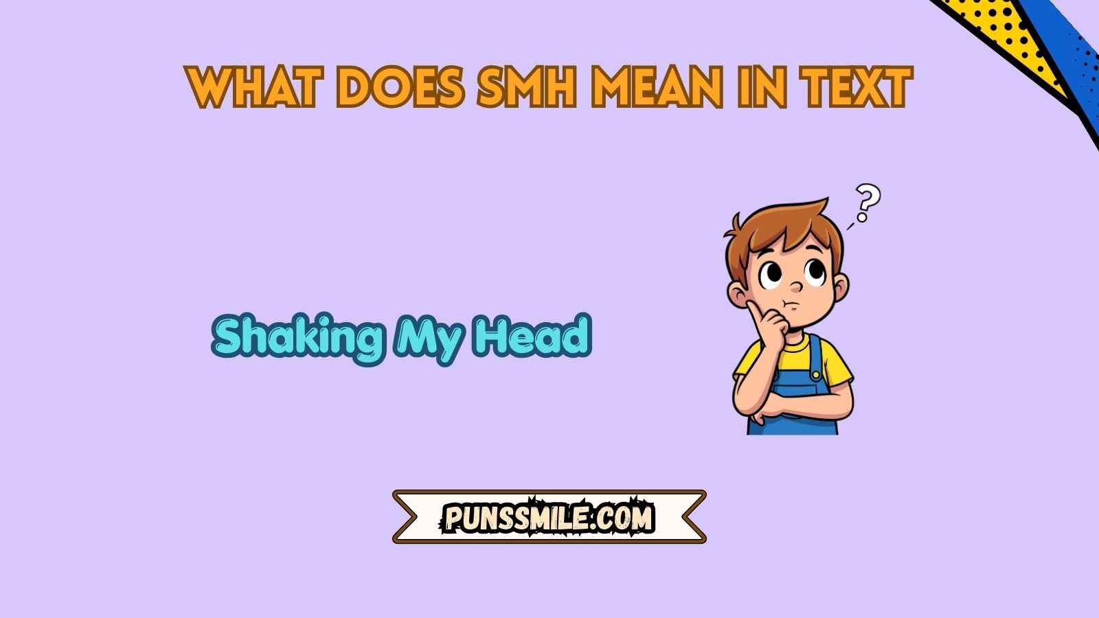 what does smh mean in text