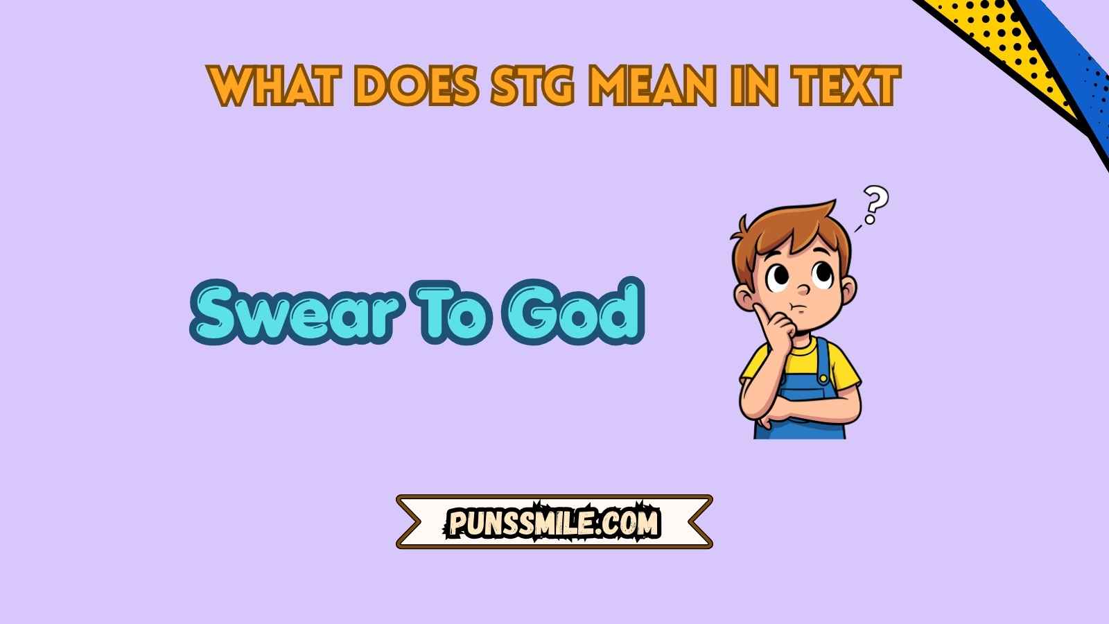 what does stg mean in text