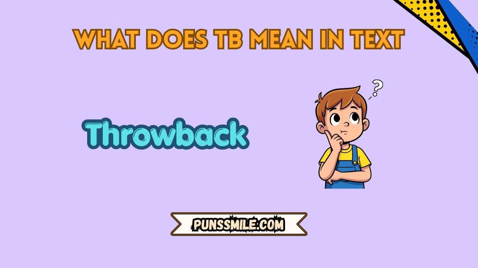 What Does TB Mean in Text