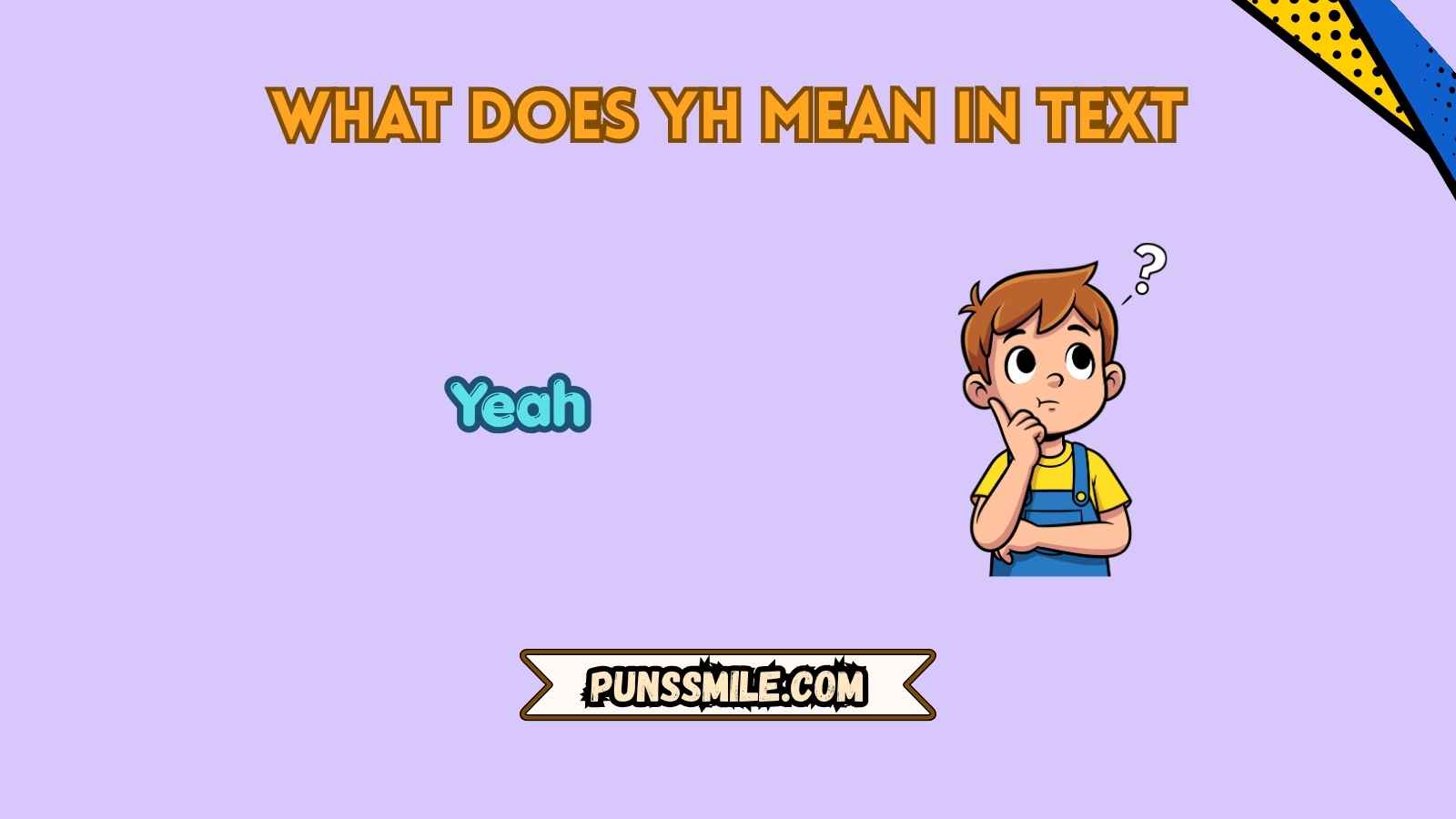 what does yh mean in text
