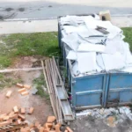 Dumpster Rentals for Removing Old Walls, Tile, and Fixtures