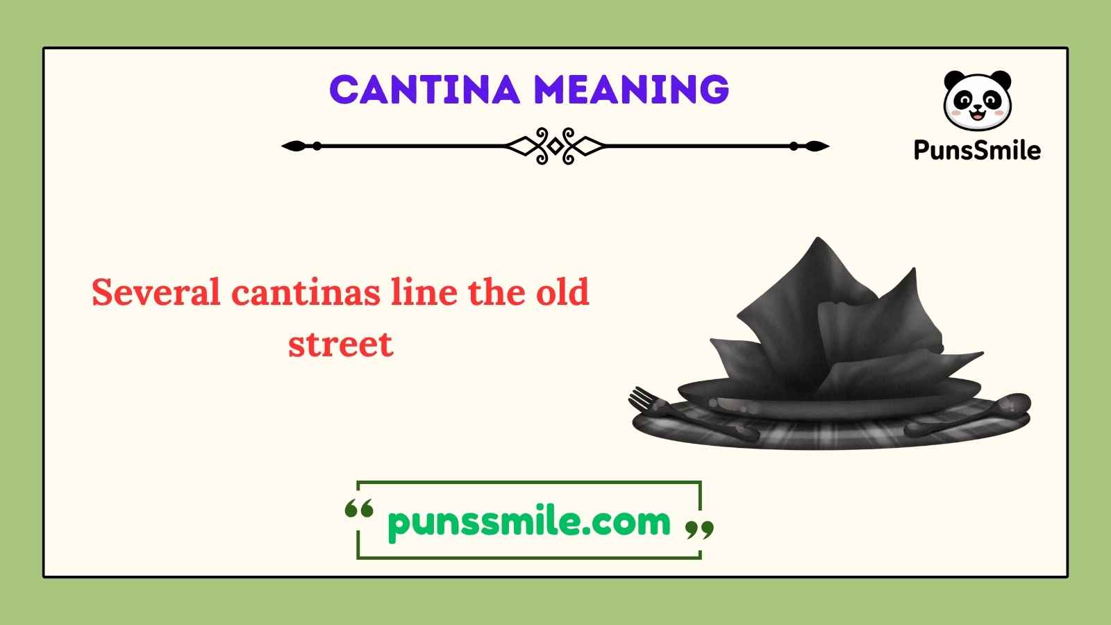 cantina meaning