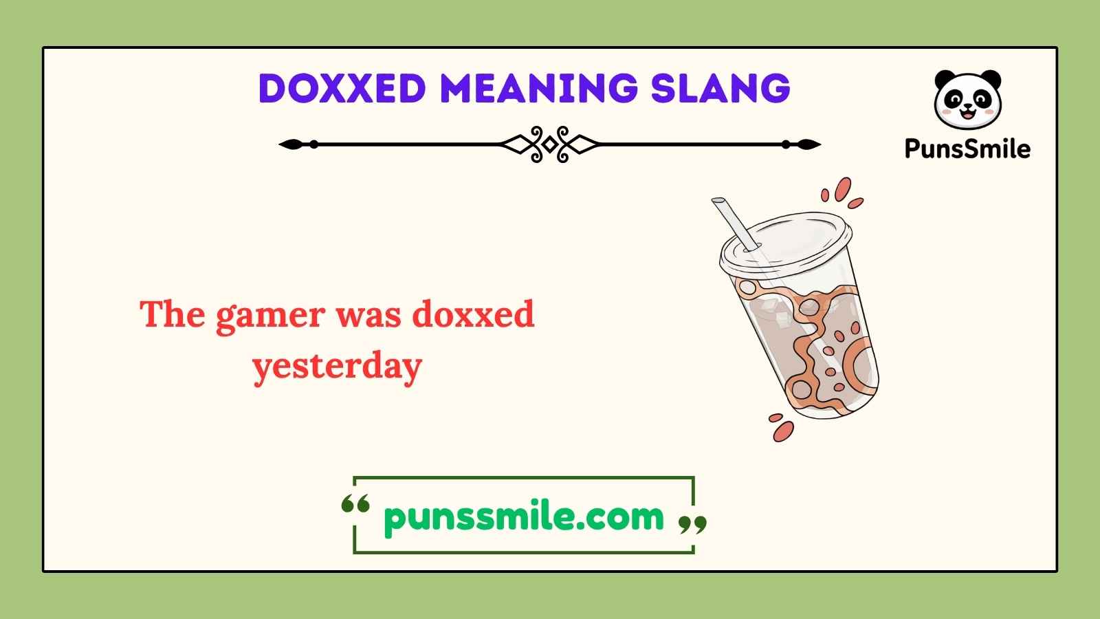 doxxed meaning slang
