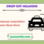 drop off meaning