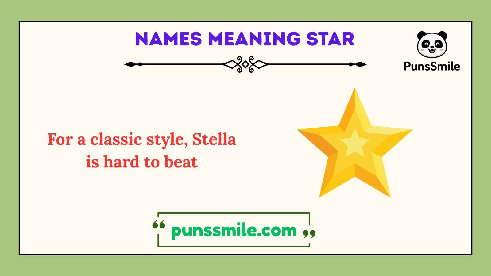 names meaning star