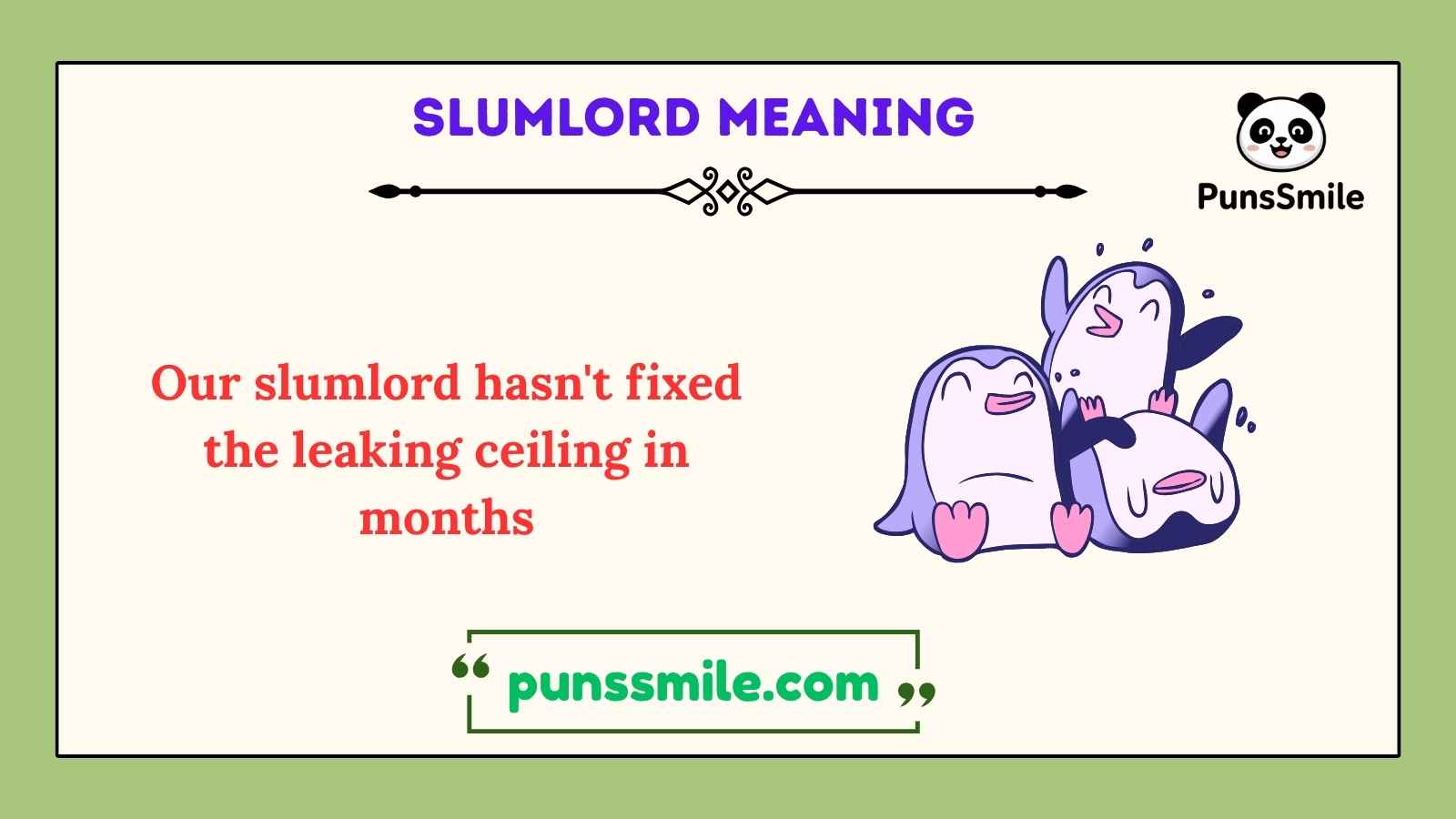 slumlord meaning