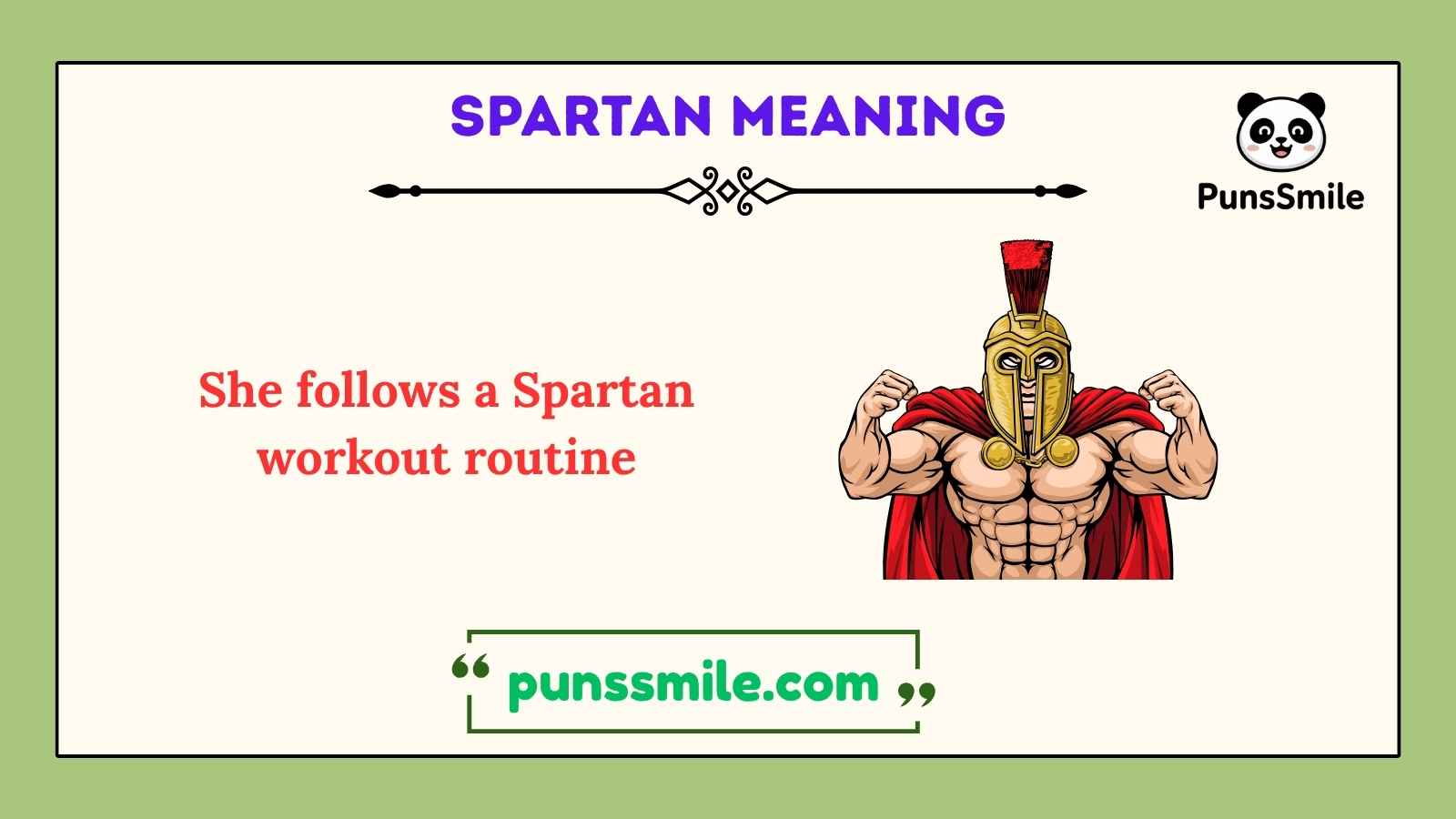 spartan meaning